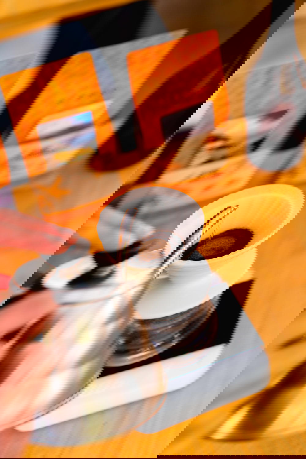 Preparing a pour over coffee