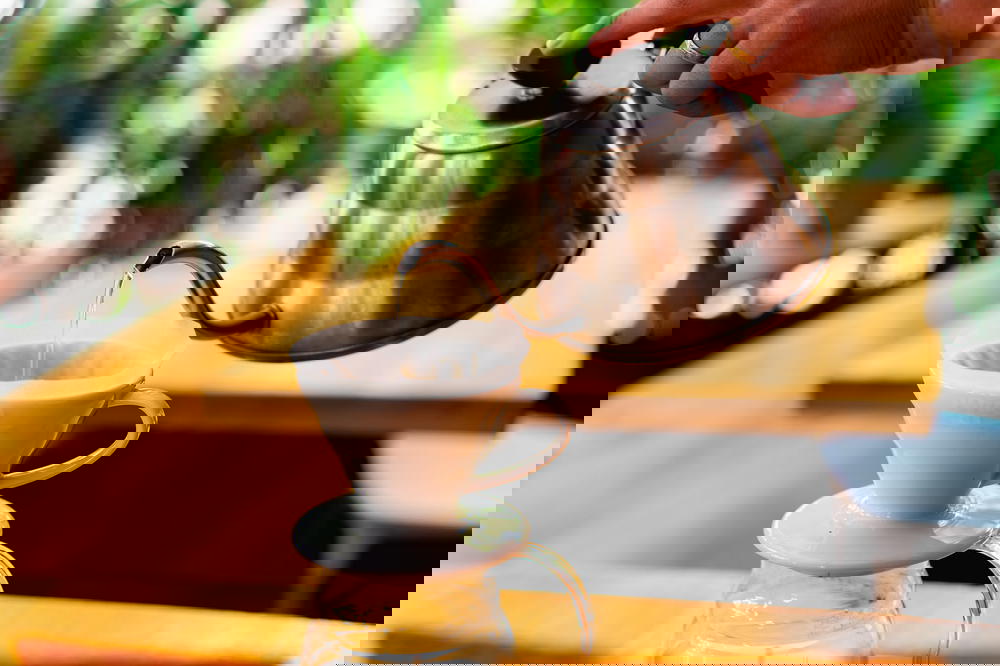 Preparing a pour over coffee