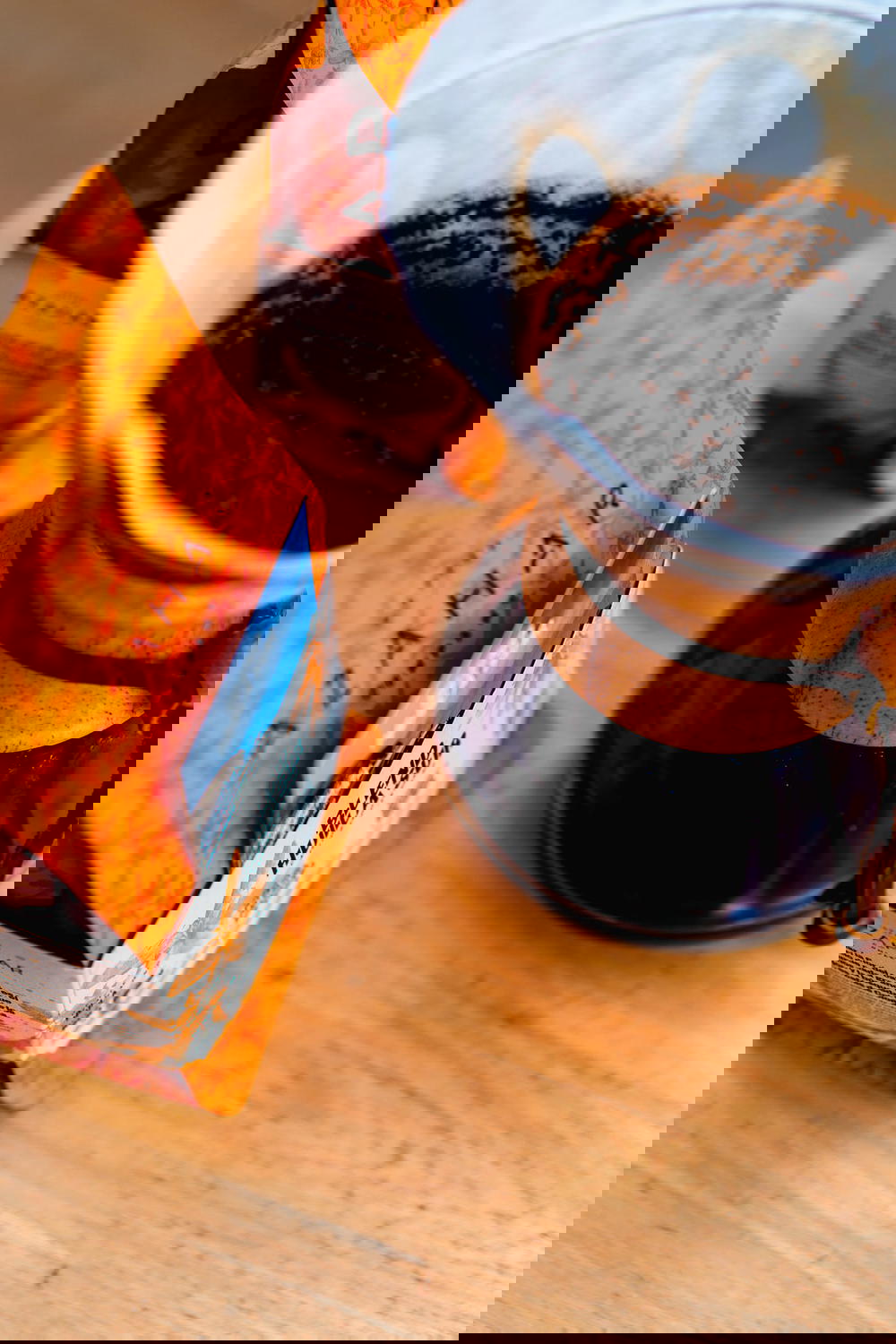 Prepared coffee from a Chemex