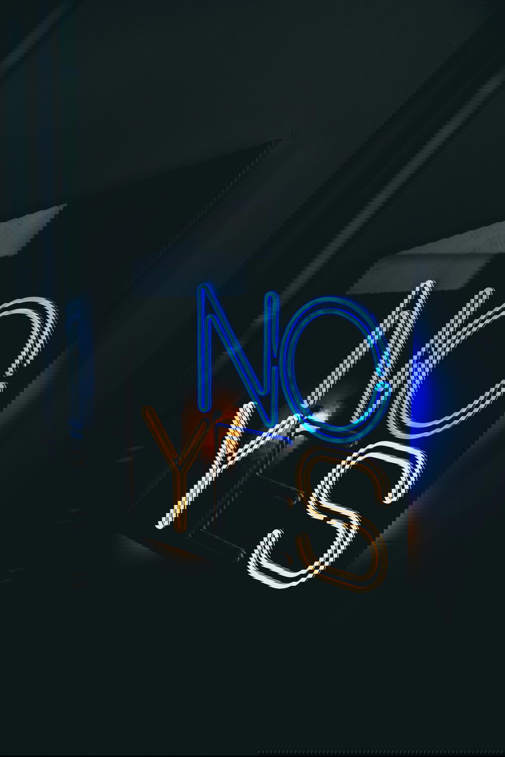 Neon signage at MeetMe23 in Prague