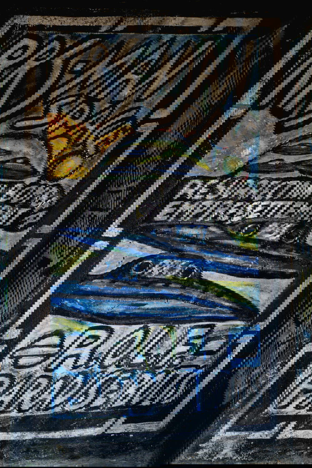 Crazy futuristic alien and space inspired wall art 