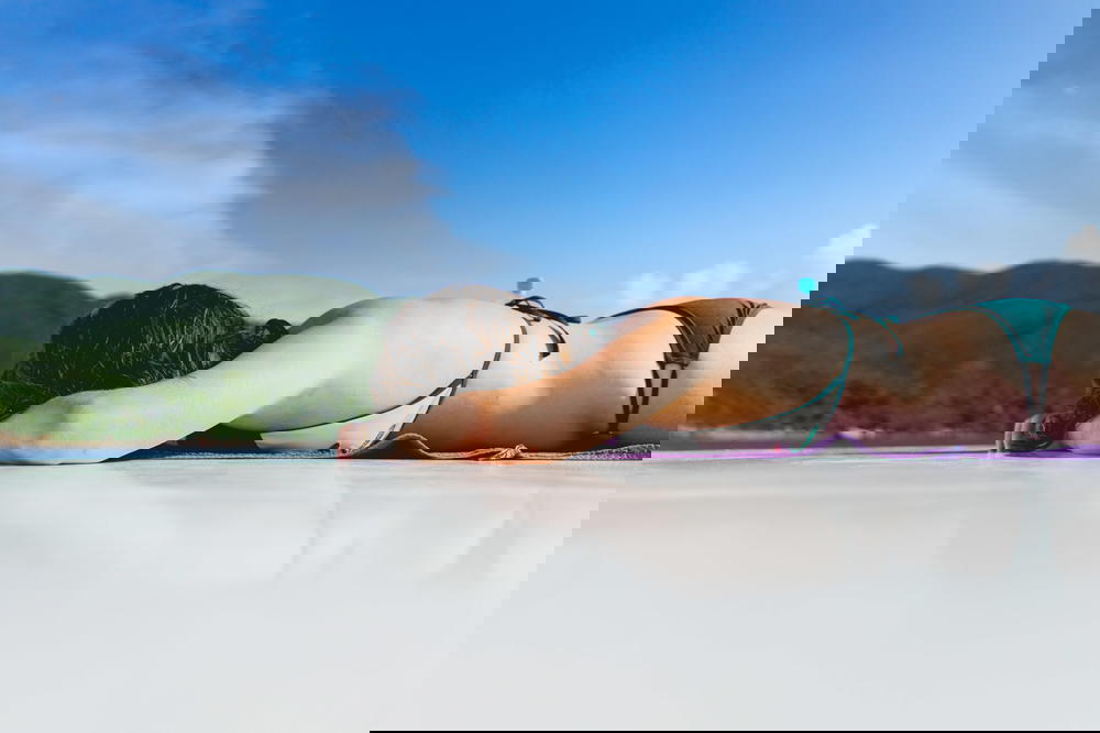 Girl sleeping on a junk boat in Hong Kong