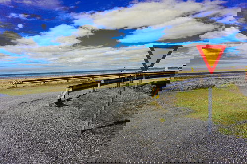 A road sign in Iceland.