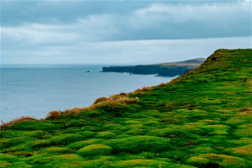 The green cliffs of Ireland grace the Wild Atlantic Way.
