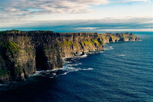 Ireland's breathtaking Cliffs of Moher are a must-see along the captivating Wild Atlantic Way.