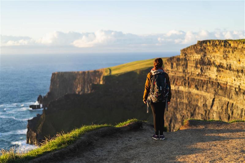 Ireland's breathtaking Cliffs of Moher along the Wild Atlantic Way.