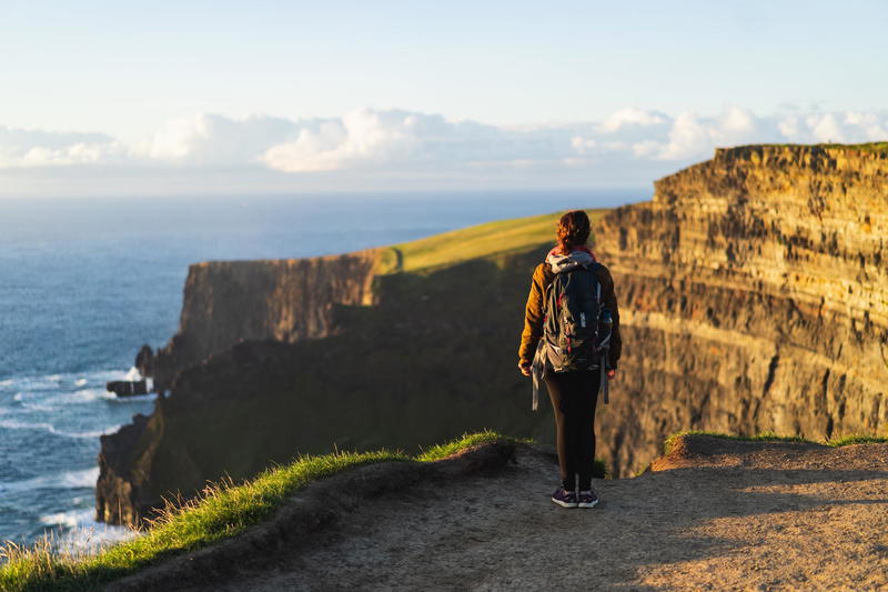 Ireland's breathtaking Cliffs of Moher along the Wild Atlantic Way.