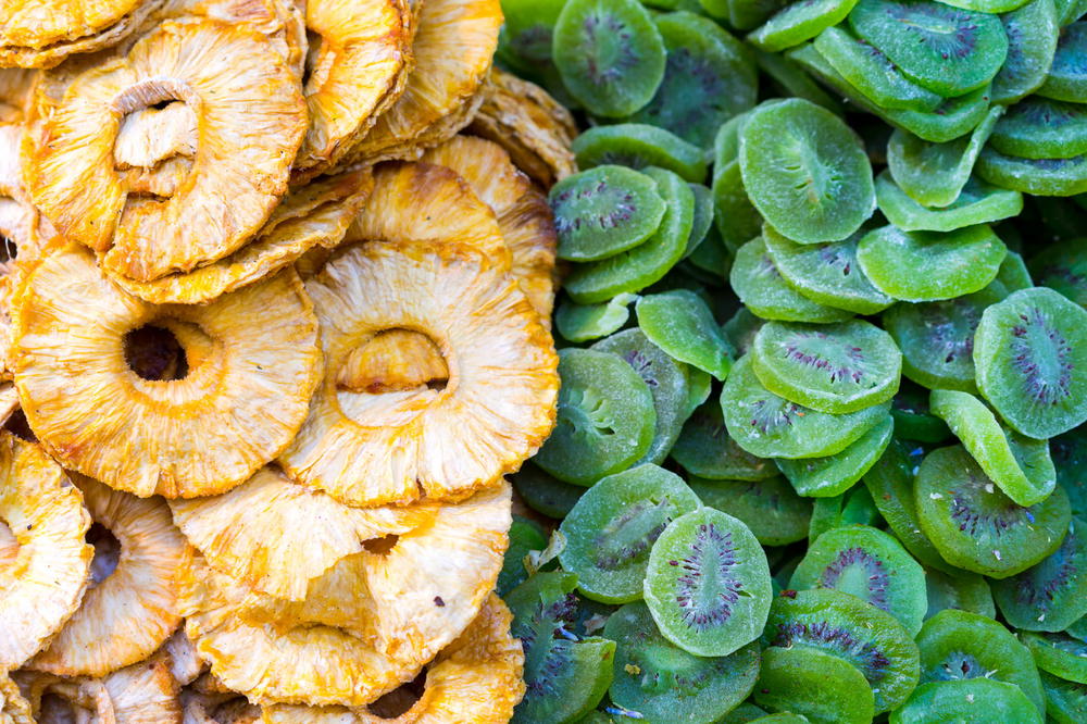 Dried fruits in the Carmel Market, Tel Aviv, Israel