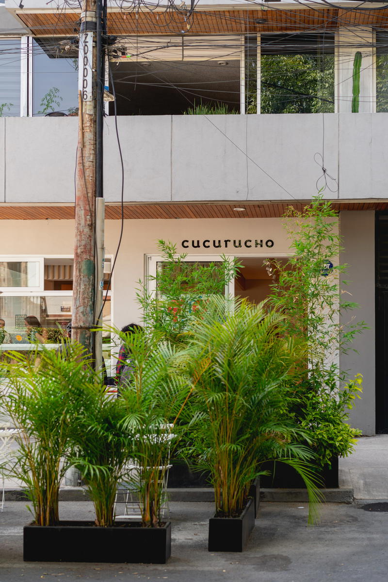 the planters are green