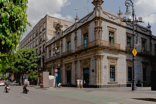 A building in Mexico City.
