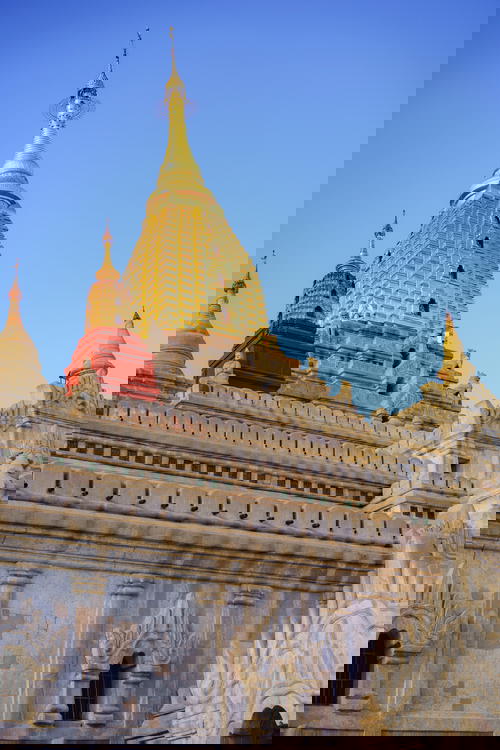 Ananda temple most beautiful pagoda in Bagan Myanmar Burma