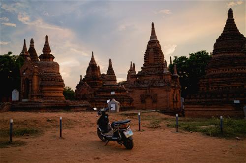 Get around Bagan with an ebike rental Bagan Myanmar Burma