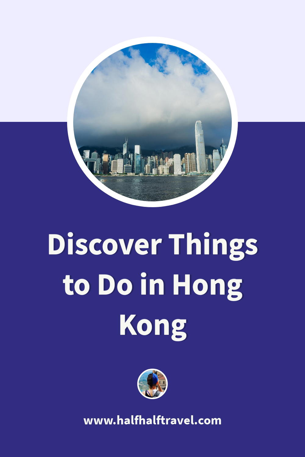 Pinterest image from the '' article on Half Half Travel