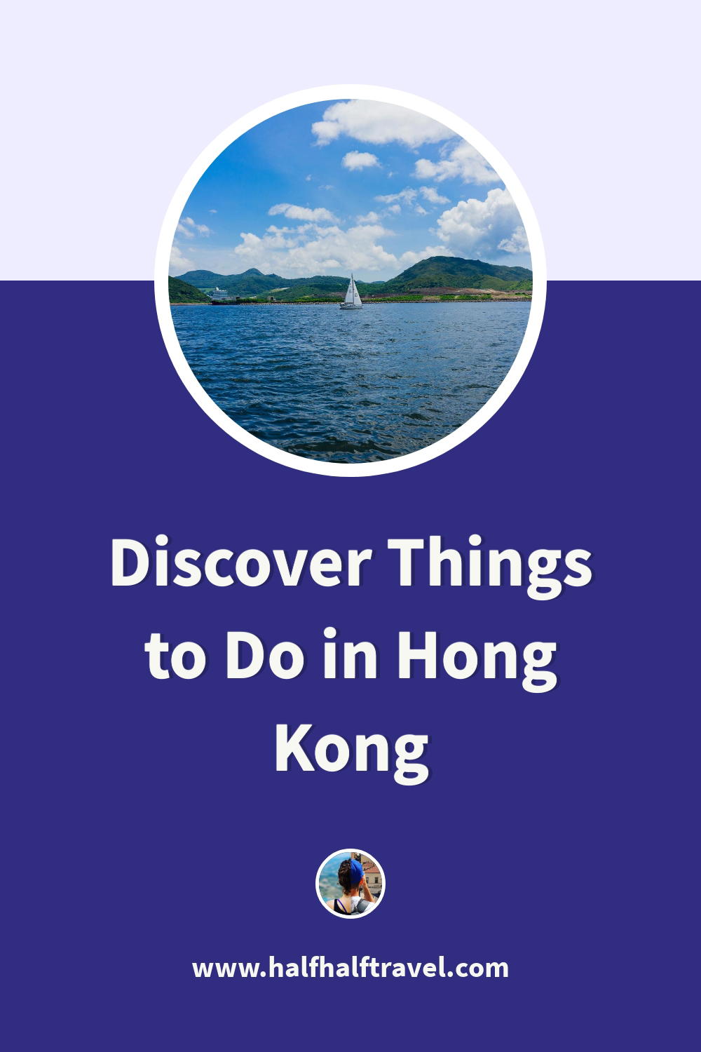 Pinterest image from the '' article on Half Half Travel