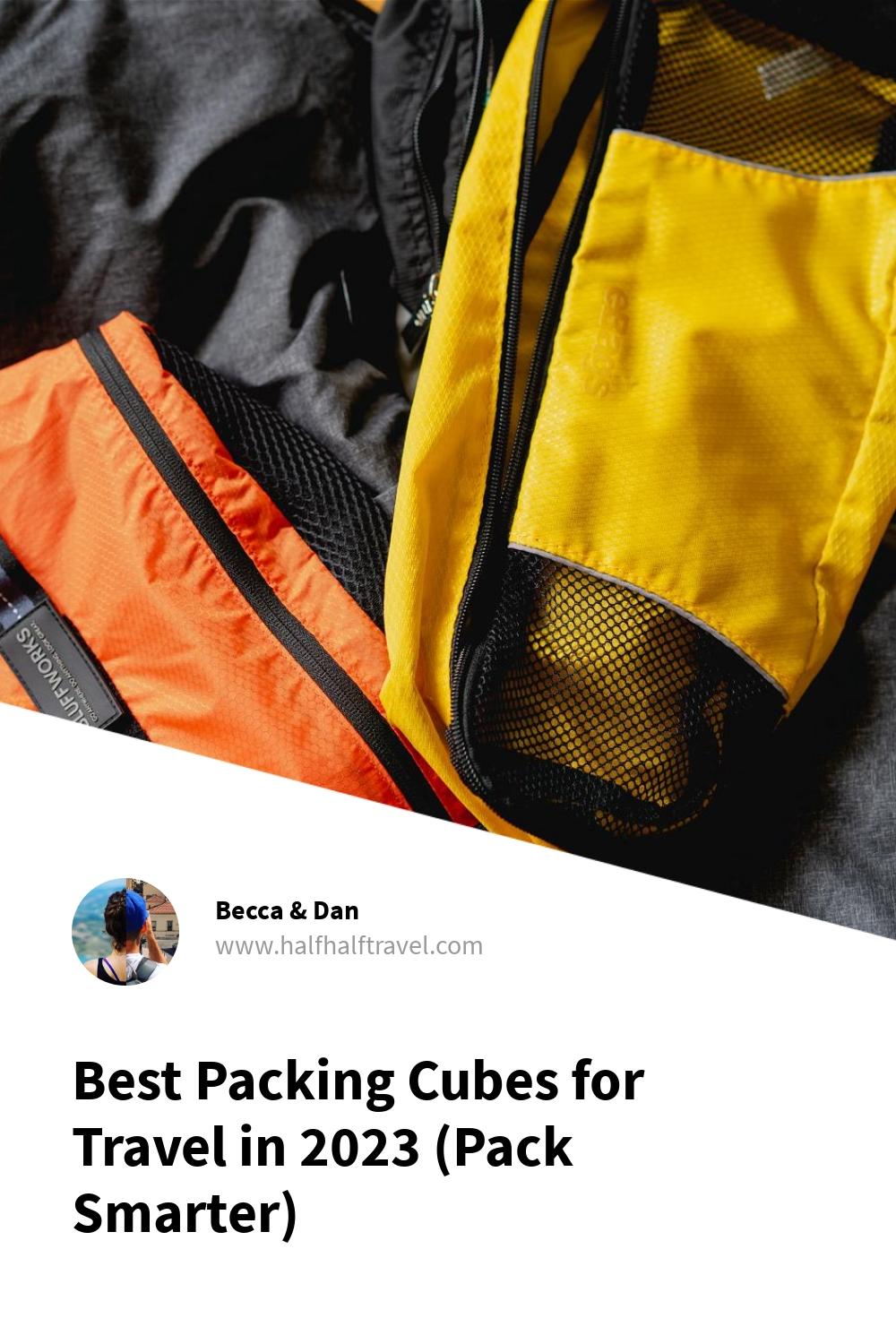 The best packing cubes for travel in 2023