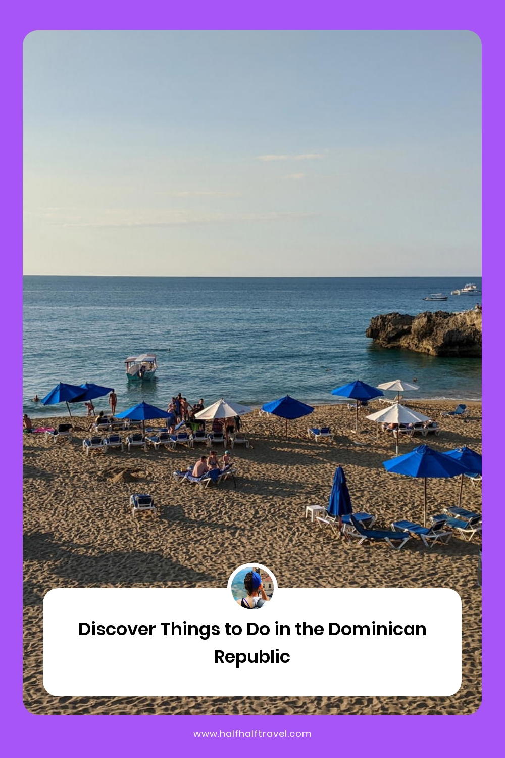 Pinterest image from the '' article on Half Half Travel
