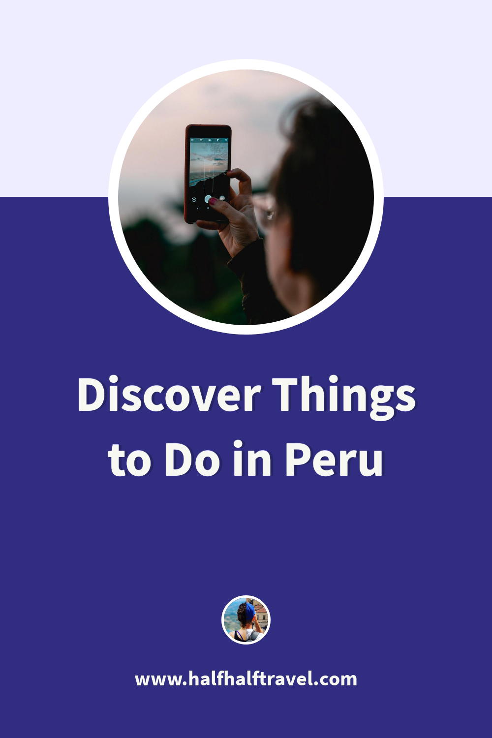 Pinterest image from the '' article on Half Half Travel
