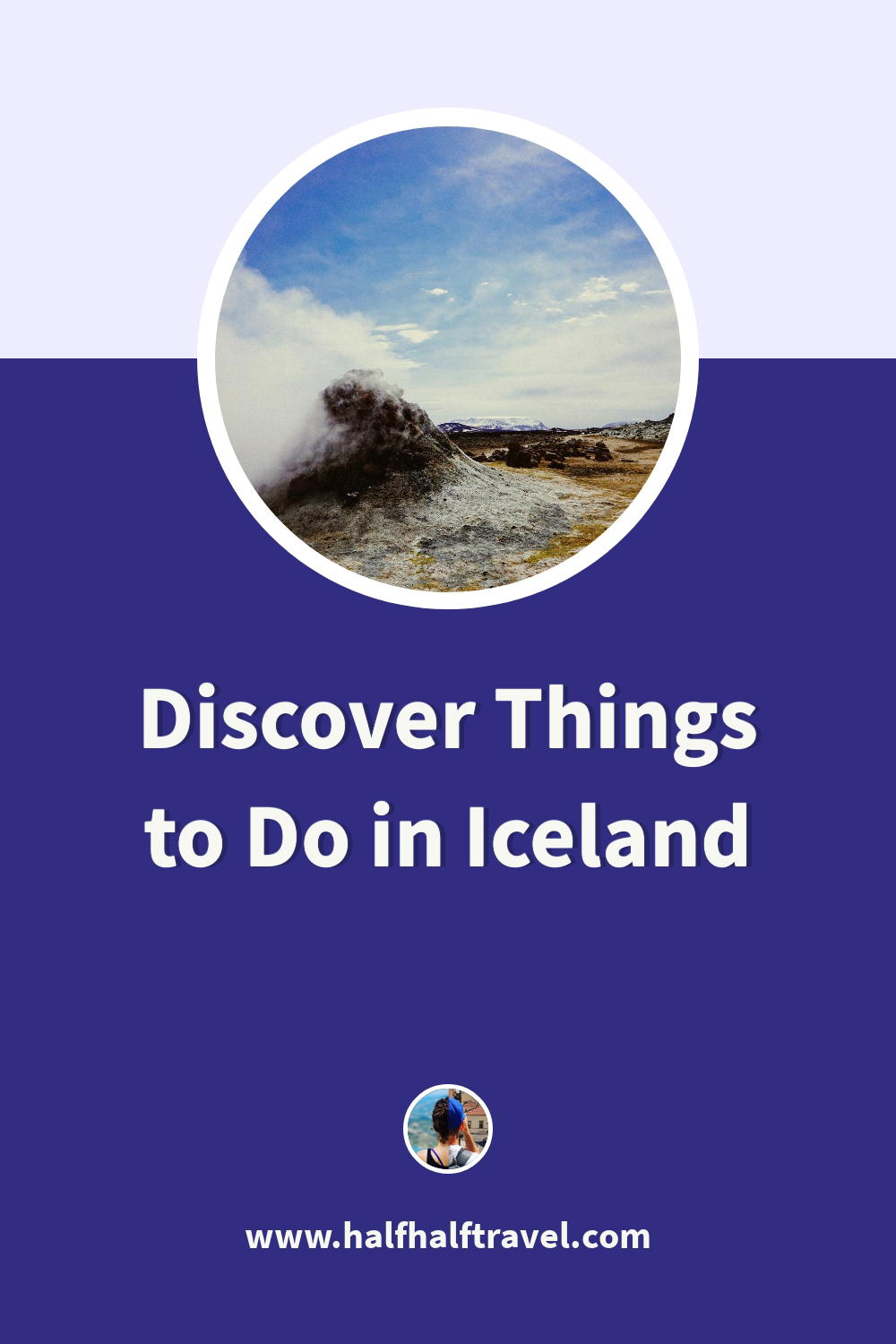 Pinterest image from the '' article on Half Half Travel