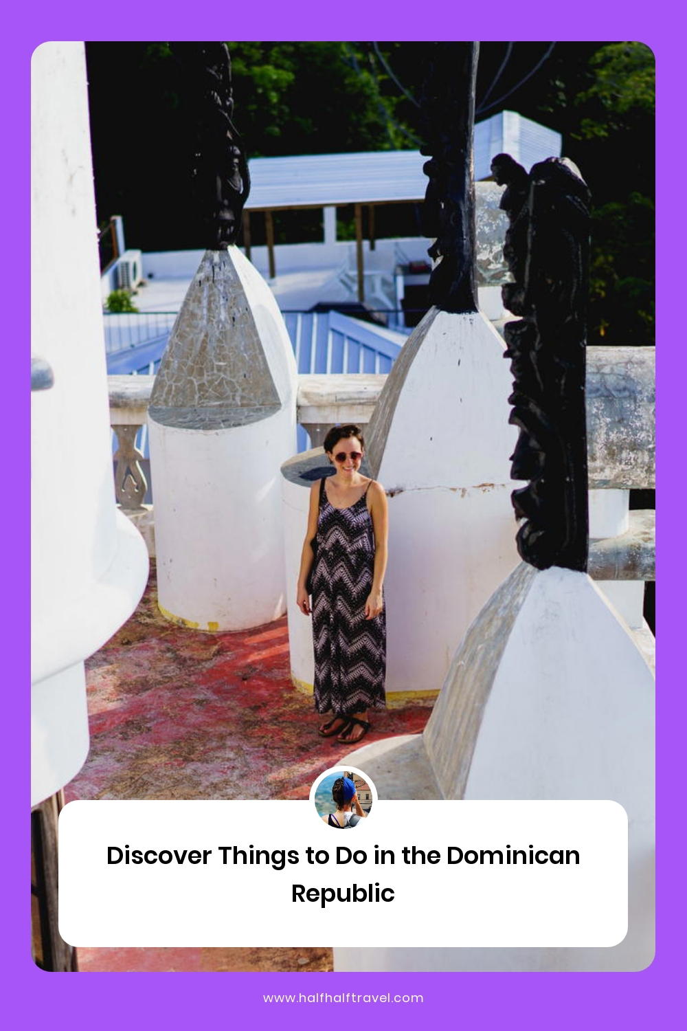 Pinterest image from the '' article on Half Half Travel