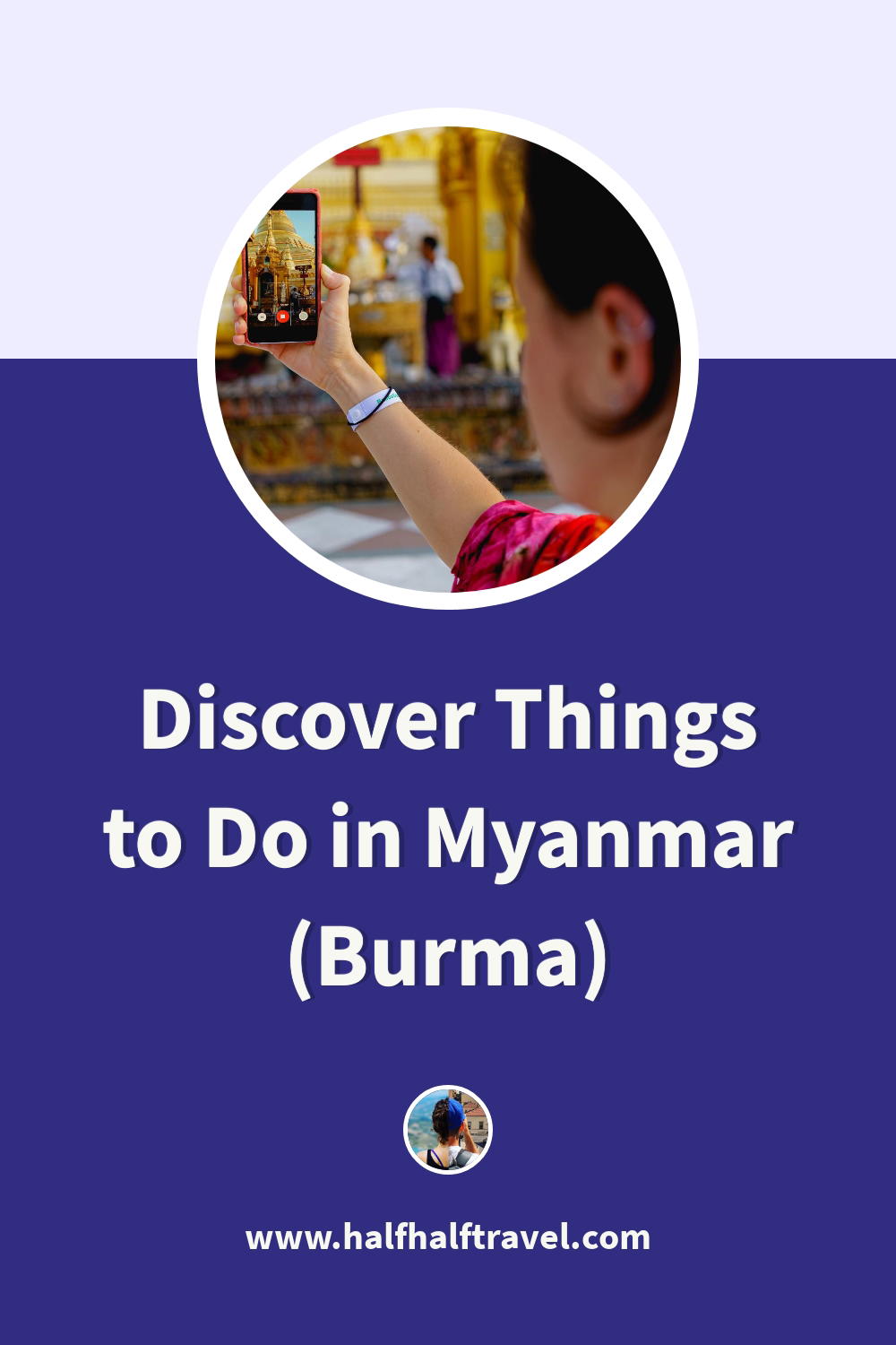 Pinterest image from the '' article on Half Half Travel
