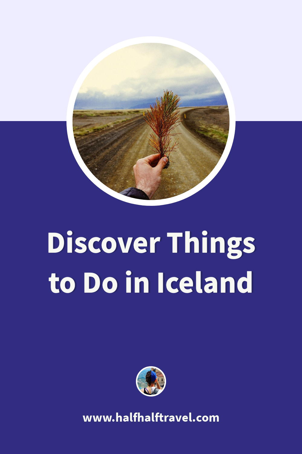 Pinterest image from the '' article on Half Half Travel