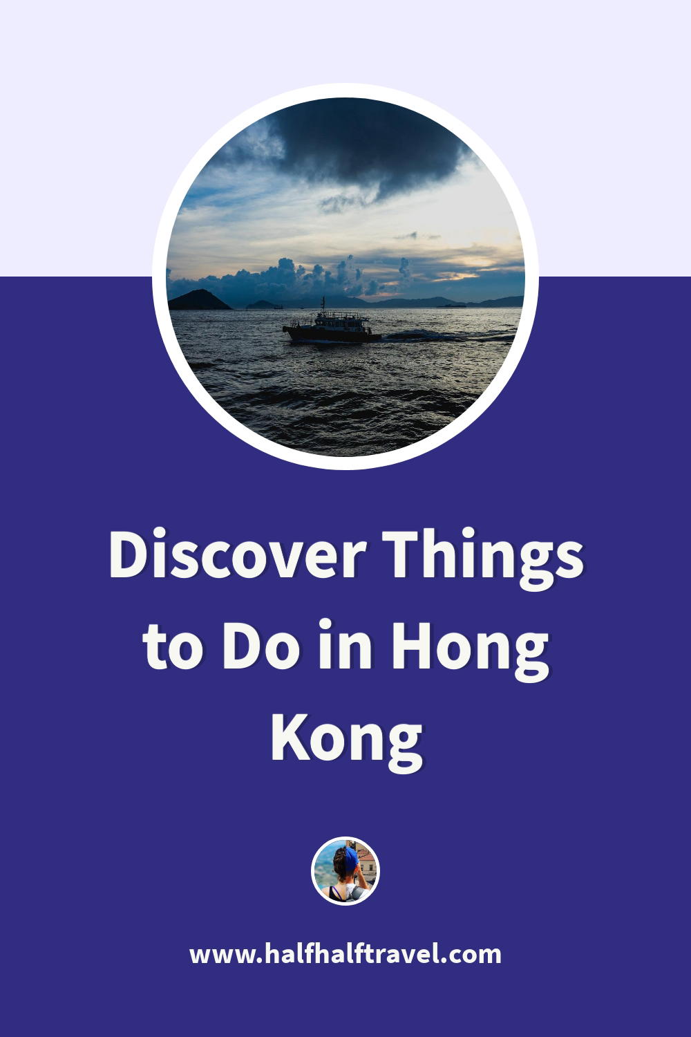 Pinterest image from the '' article on Half Half Travel