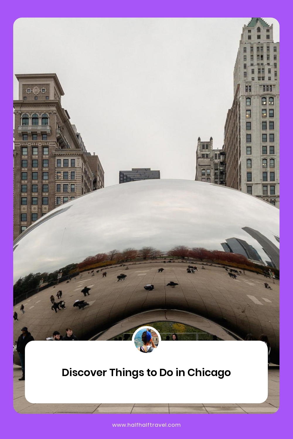 Pinterest image from the '' article on Half Half Travel