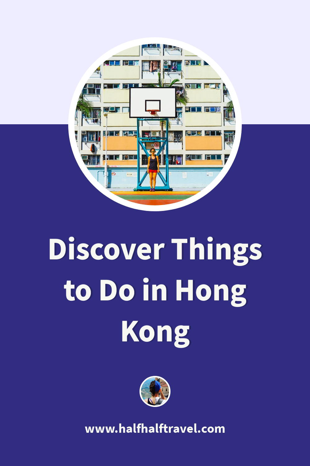 Pinterest image from the '' article on Half Half Travel