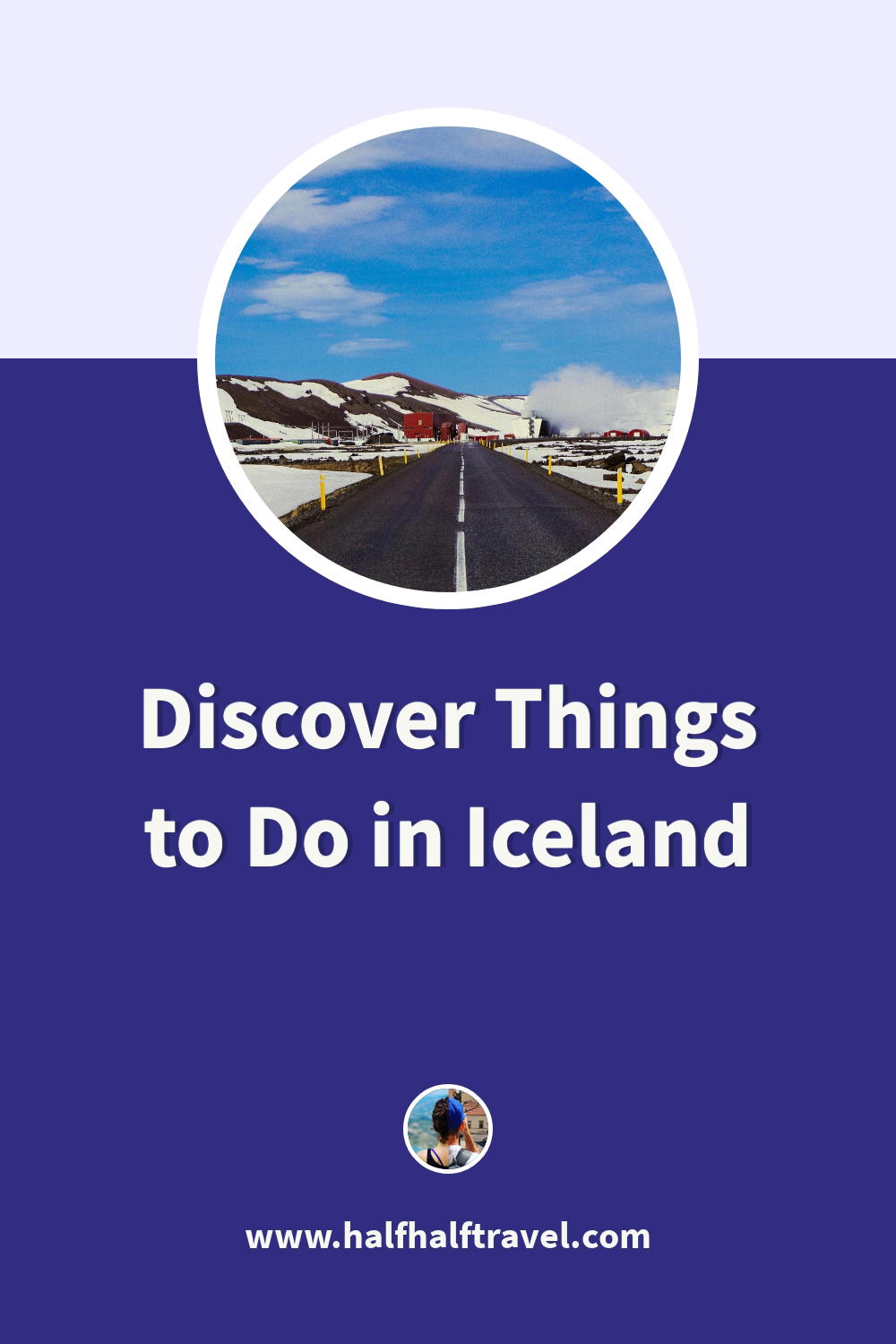 Pinterest image from the '' article on Half Half Travel
