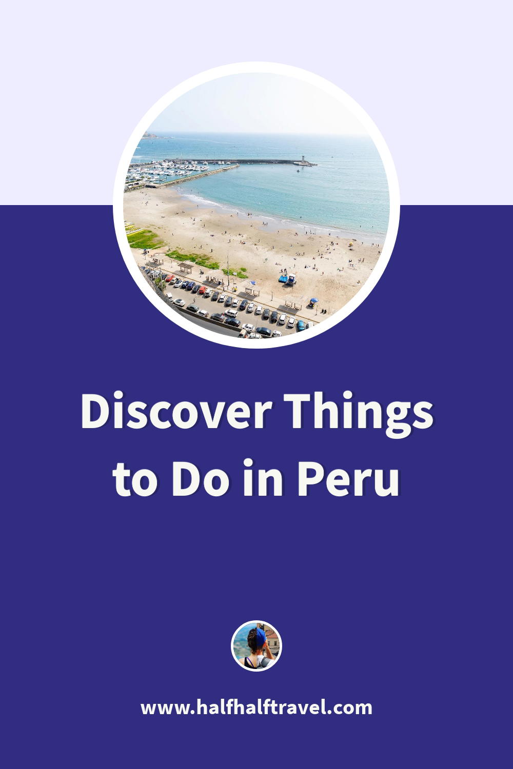Pinterest image from the '' article on Half Half Travel