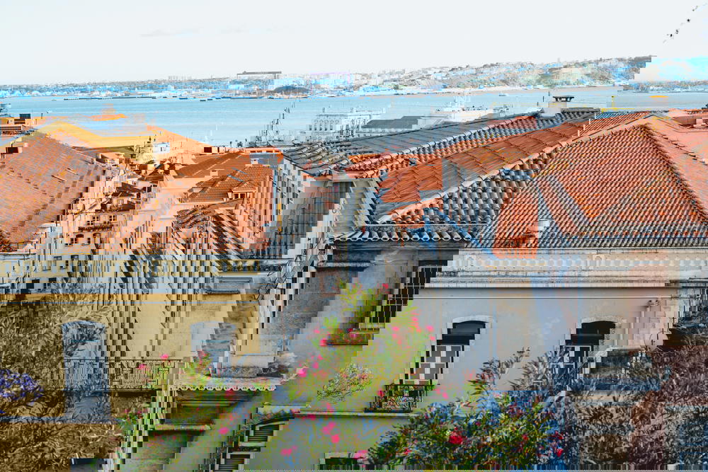 View from a balcony at The Lisboans in Lisbon, Portugal