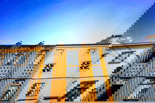 Art deco architecture in Castelo de Vide, Portugal