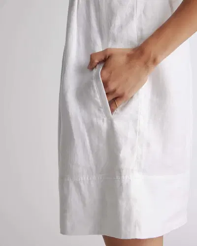 Quince Linen Sleeveless Swing Dress