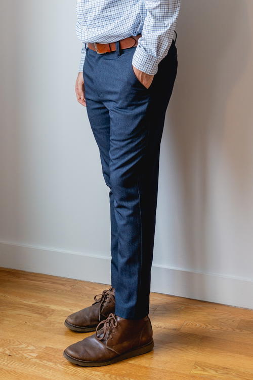 Presidio Blue Dress Pants — True Navy