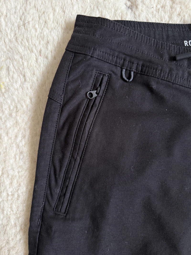 a close up of shorts pockets