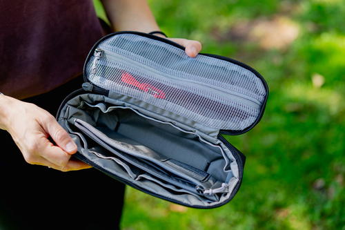 Turn a Tech Organizer into an Art Supplies Travel Pouch 