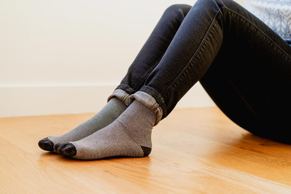 merino travel socks