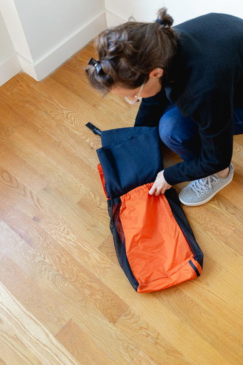 suit and shirt travel bag