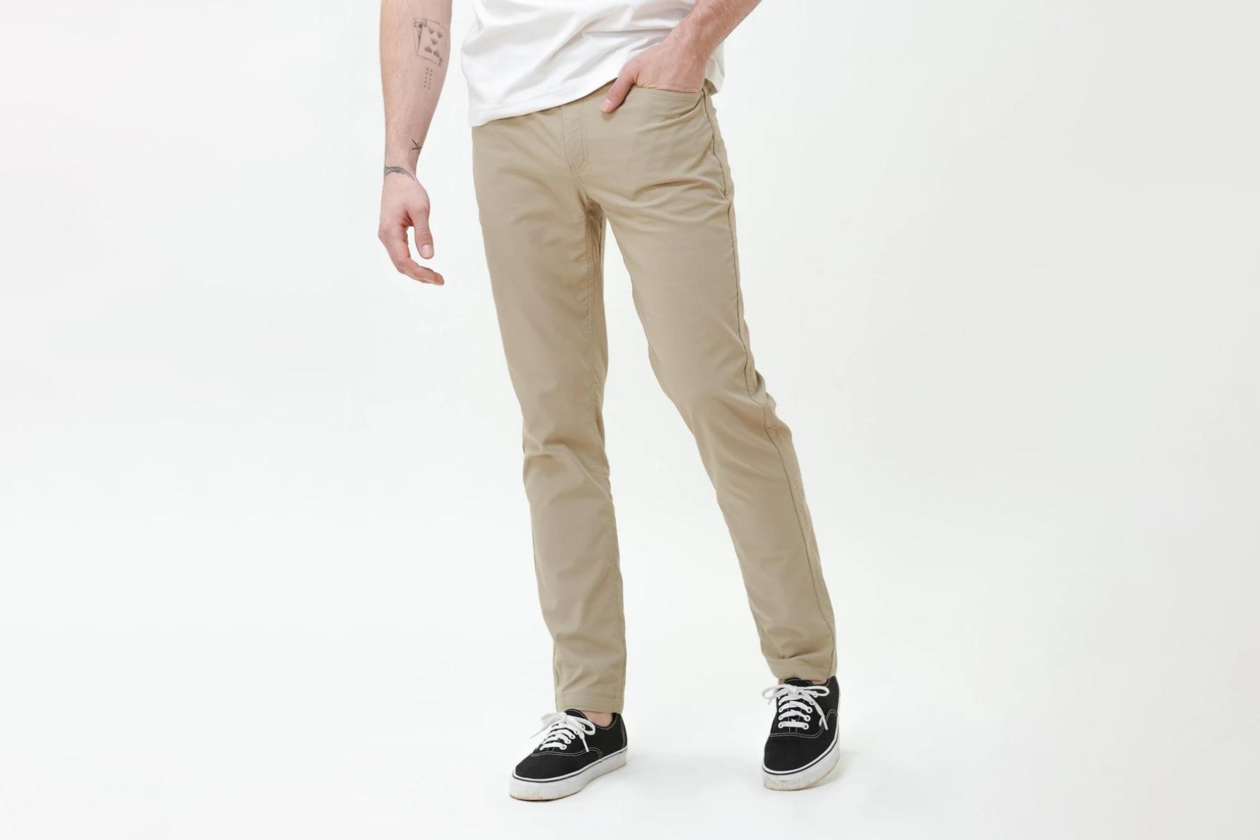 Men's Airplane Travel Pant made with Organic Cotton | Pact