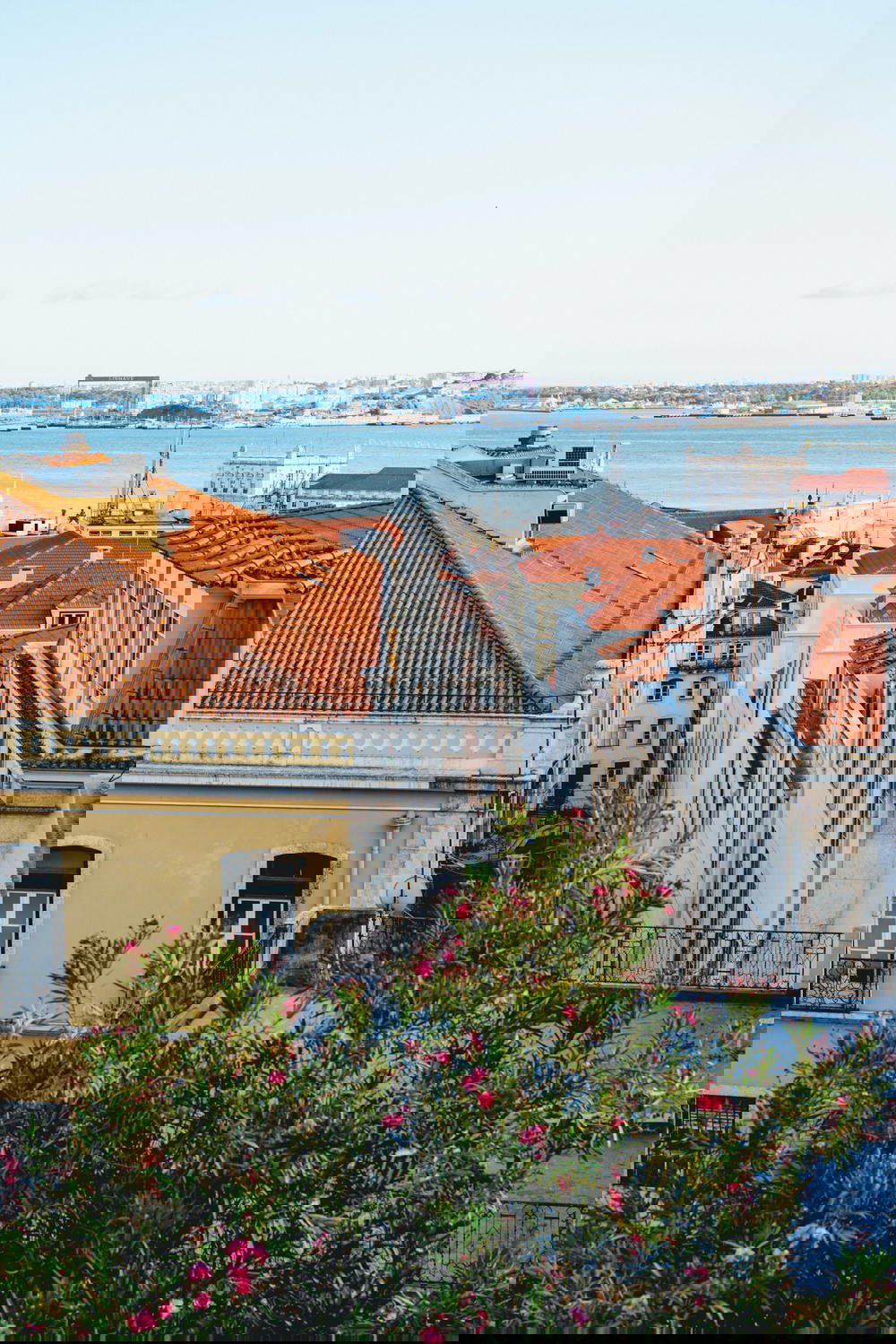 A view of the city of lisbon, portugal.