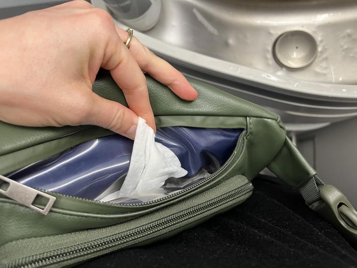 The Best Way to Change a Diaper on an Airplane (and a Simple Trick)
