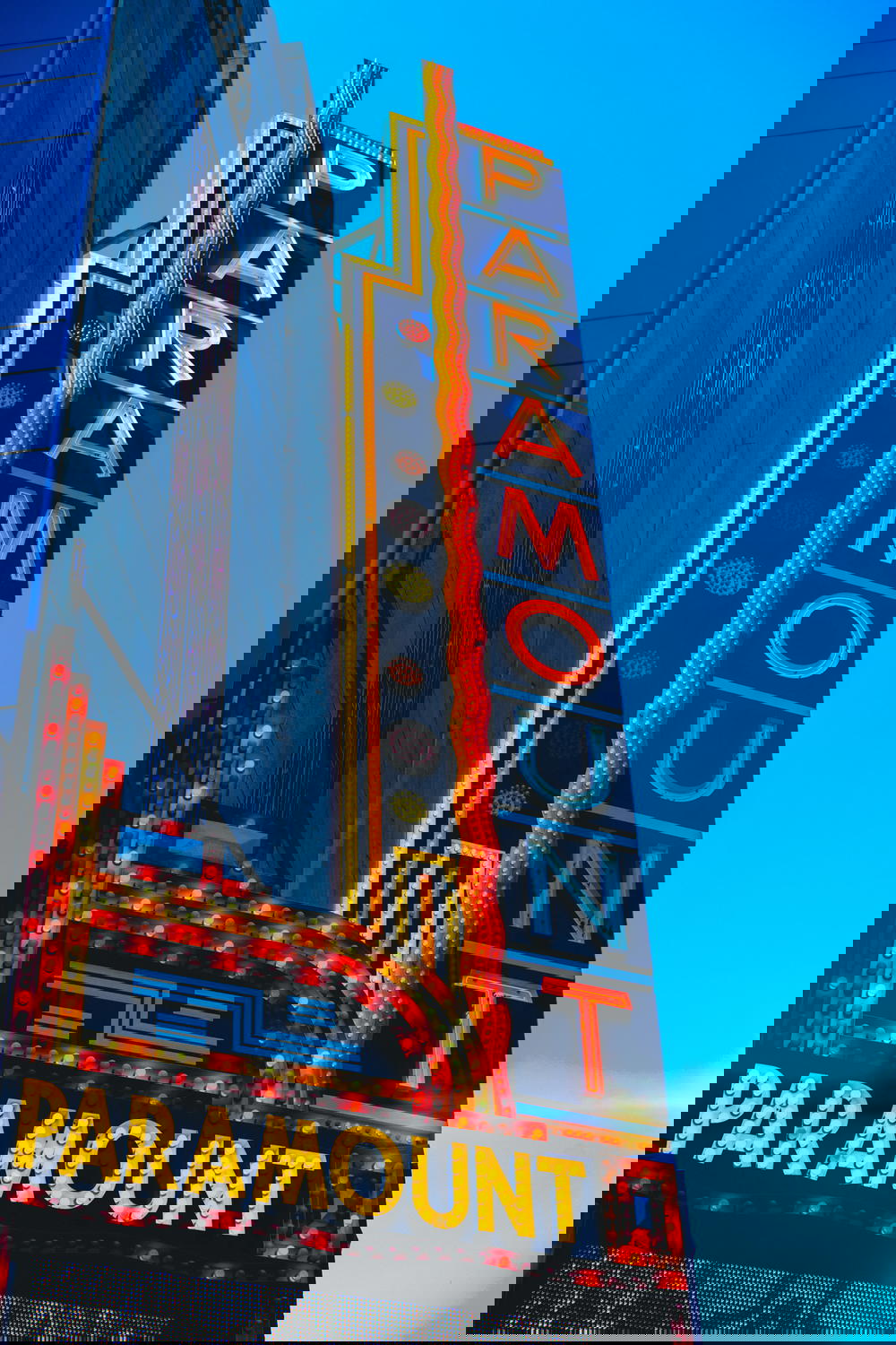 Paramount Neon Sign in Boston