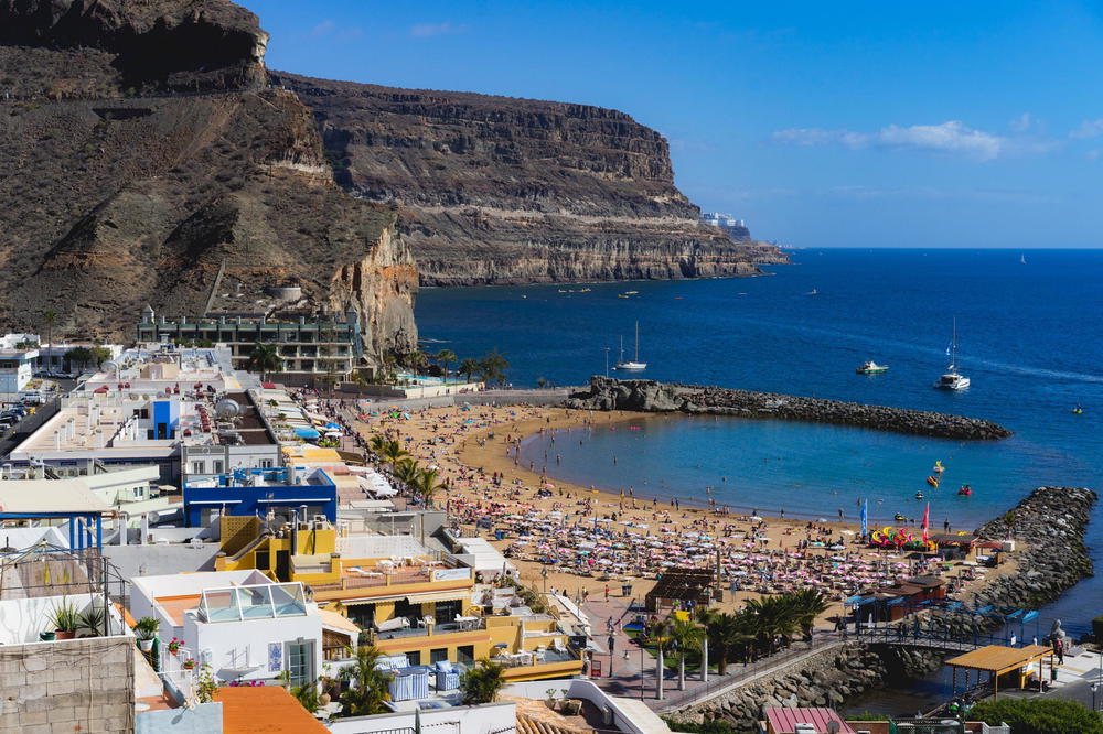Looking at Puerto de Mogan from above