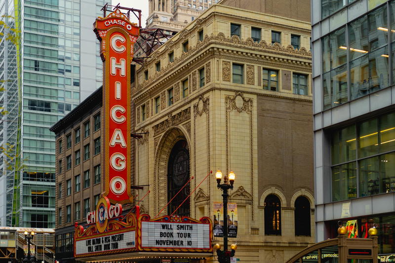 Chicago theatre - chicago, illinois.