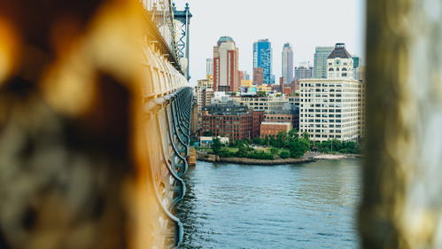 View from the Manhattan Bridge.