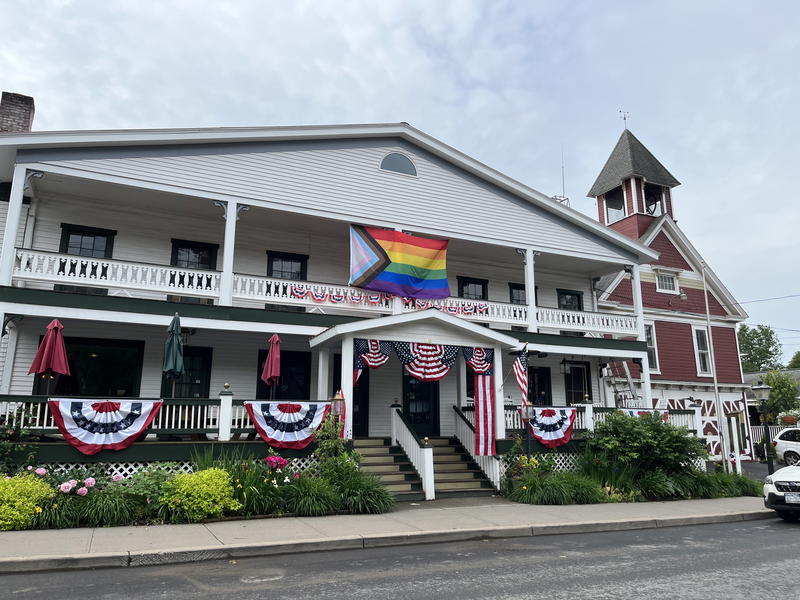 The Andes Hotel in Andes, NY, in the Catskills