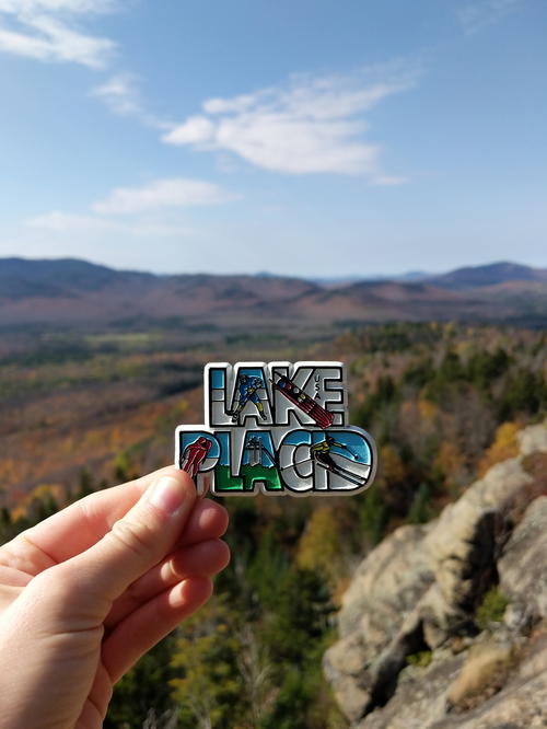 Lake Placid sticker in New York.