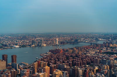 Photos from the Top of the Empire State Building at Sunset