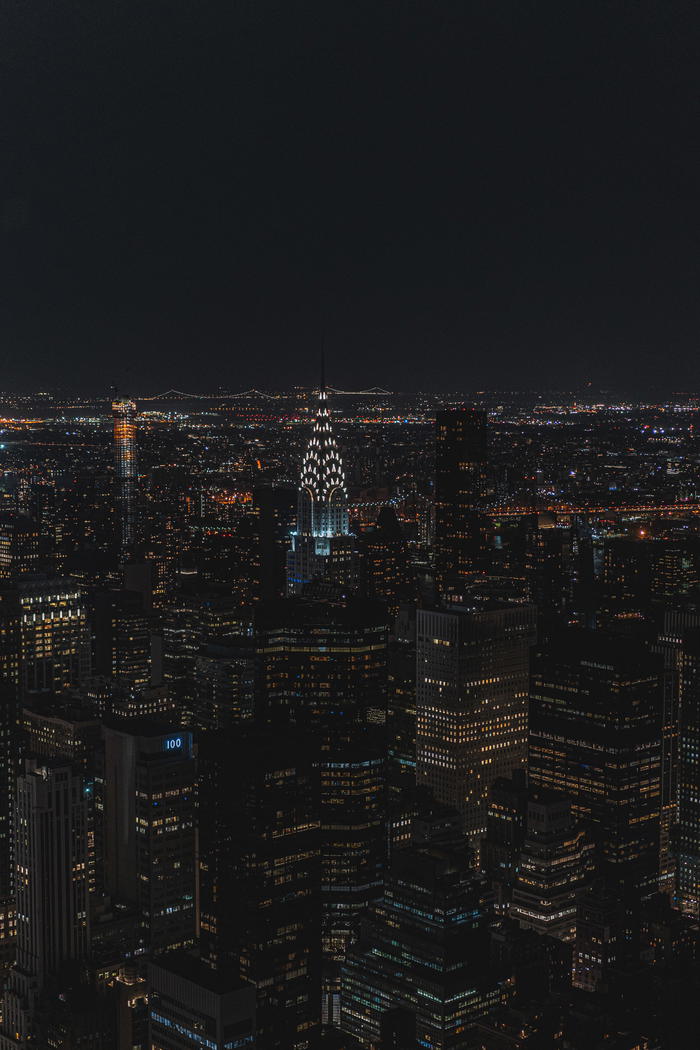 Photos from the Top of the Empire State Building at Sunset