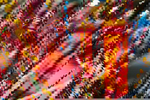 Vietnamese lunar new year decorations